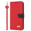 Redmi Note 13 Pro 4G Global Leather Phone Case with Hand Strap Red - 2