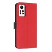 Redmi Note 12 Pro 4G Global Leather Phone Case with Hand Strap - Red - 3