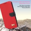 Redmi Note 12 Pro+ 5G Red Leather Phone Case with Hand Strap - 4