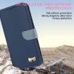 Redmi Note 14 Pro 4G Global Leather Case with Hand Strap - Dark Blue - 4