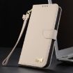 Redmi Note 14 Pro 4G Global Leather Case with Hand Strap - Apricot - 8