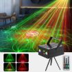 10W Square LED Laser Light - Stage Bar KTV Atmosphere Lamp (Black) - 1