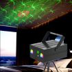 10W Square LED Laser Light - Stage Bar KTV Atmosphere Lamp (Black) - 7