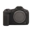 Canon EOS R5 Mark II/R5II Black Glossy Silicone Protective Case - 1