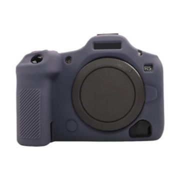 Canon EOS R5 Mark II/R5II Blue Glossy Silicone Protective Case - 1