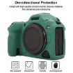 Canon EOS R5 Mark II/R5II Green Glossy Silicone Protective Case - 3