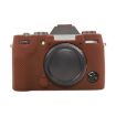 FUJIFILM X-T50 Coffee Silicone Protective Case - Glossy Soft Cover - 1