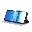 Samsung Galaxy A20e Light Purple Rose Embossed Leather Phone Case - 9