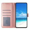 Samsung Galaxy A56 Rose Flower Embossed Leather Case Rose Gold - 4