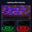 Stripe Magic Ball Light LED RGB Rotating Stage Lamp, Remote Control - 5