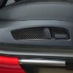 Tesla Model 3 2023 Carbon Fiber Seat Adjustment Stickers 2pcs Set - 6