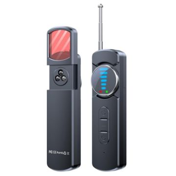 F16 AI Smart GPS Laser & Anti-Sneak Camera Detector - Black - 1