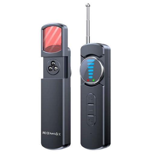 F16 AI Smart GPS Laser & Anti-Sneak Camera Detector - Black - 1