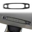 Tesla Model 3/Y Carbon Fiber Front Reading Light Panel Sticker (Black) - 1