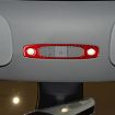 Tesla Model 3/Y Carbon Fiber Front Light Panel Sticker Red 2017-2024 - 5