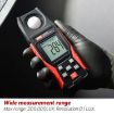 TRSI TA630B Digital Lux Meter - Light Brightness Measuring Tool - 6