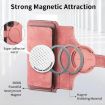 Xiaomi 14T Pro Case - MagSafe RFID Zipper Wallet Leather (Pink) - 6