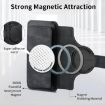 Xiaomi 14T Case: MagSafe RFID Anti-theft Zipper Wallet Leather (Black) - 6