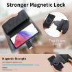 Xiaomi 14T Case: MagSafe RFID Anti-theft Zipper Wallet Leather (Black) - 7