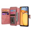 Redmi 13C 4G/Poco M6 Pink Leather MagSafe RFID Wallet Phone Case - 4