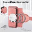 Redmi Note 11 4G Global Case - MagSafe RFID Zipper Wallet Leather (Pink) - 6