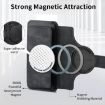 Redmi Note 12 4G Case: MagSafe RFID Wallet Leather (Black) - 6