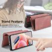 Redmi Note 12 4G Global Case - MagSafe RFID Zipper Wallet Leather Pink - 5