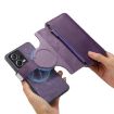 Redmi Note 12 Pro+ 5G MagSafe RFID Wallet Leather Case - Purple - 6