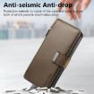 Redmi Note 13 5G Case - MagSafe RFID Wallet Leather Cover (Brown) - 7