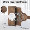 Redmi Note 13 5G Case - MagSafe RFID Wallet Leather Cover (Brown) - 8