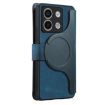 Redmi Note 13 Pro 5G Case Neo MagSafe RFID Wallet Leather Blue - 3
