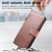Redmi Note 13 Pro 5G Case - MagSafe RFID Zipper Wallet Leather (Pink) - 7