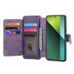 Redmi Note 13 Pro 5G Case Neo MagSafe RFID Zipper Wallet Leather Purple - 4