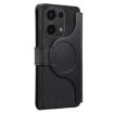 Redmi Note 13 Pro 4G Case - MagSafe RFID Zipper Wallet Leather (Black) - 3