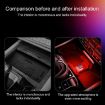 4pcs Blue USB LED Car Atmosphere Lights - 5