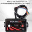 Universal Car Horn Controller 25 Sound Effects 12V/24V Speaker Black - 3