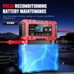 FOXSUR FBC1206F 12V 6A Car Motorcycle Battery Charger, AU Plug, Red - 7