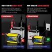 FOXSUR FTC-1206 12V Car Motorcycle Battery Charger Tester EU Plug Yellow - 4