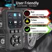 FOXSUR V529 OBD2 Car Engine Fault Code Reader Diagnostic Tool Black - 6