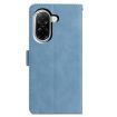 Xiaomi Poco C71 Global Blue Leather Case - Moonlit Butterfly Dance - 3
