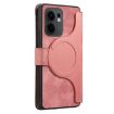 OPPO Reno13 F Case: MagSafe RFID Zipper Wallet Leather (Pink) - 3