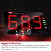 Large Screen Wall-Mounted Noise Meter - TRSI TA654B Decibel Detector - 7
