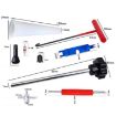 30pcs Car Tire Repair & Valve Installation Tool Set - Red - 2