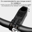 TOSEEK K01 Carbon Fiber Handlebar Riser Faucet -12 70mm Gloss - 6