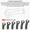 TOSEEK K01 Carbon Fiber Handlebar Riser Faucet -12 90mm Gloss - 5