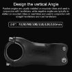 TOSEEK K04 Carbon Fiber Bike Handlebar Riser, 17 90mm (Black Grey Silver) - 3