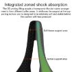 TOSEEK P10 Carbon Fiber 3D Printed Bike Seat, 143mm Width - 4