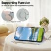 OPPO A3x/A3 5G/4G Sky Blue Leather Wallet Phone Case with Strap - 5