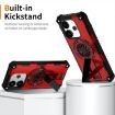 Redmi Note 14 4G Shockproof Kickstand MagSafe Case Red 163.25mm - 2