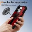 Redmi Note 14 4G Shockproof Kickstand MagSafe Case Red 163.25mm - 3